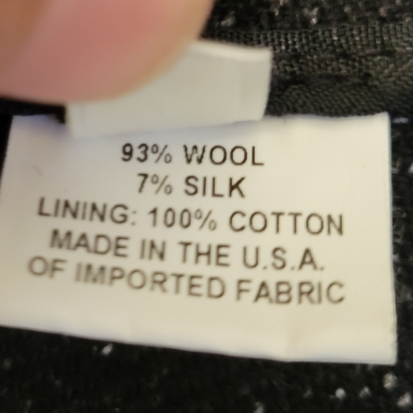 Charles Chang-Lima Women's Wool and Silk Blend Blazer Jacket Size 2 - Picture 3 of 6